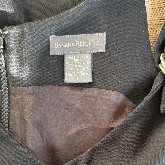 Banana Republic Classic Black Mini Dress - Picture 7 of 9